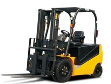 Electric balanced weight forklift